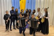 2021,ноябрь,18  Сегодня наши студенты и преподаватели посетили  Щербактинский район. 